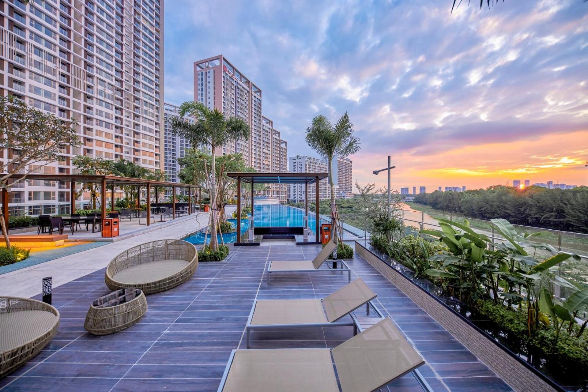 مدينة هوشي منه The Peak Midtown Twobedroom With Balcony المظهر الخارجي الصورة