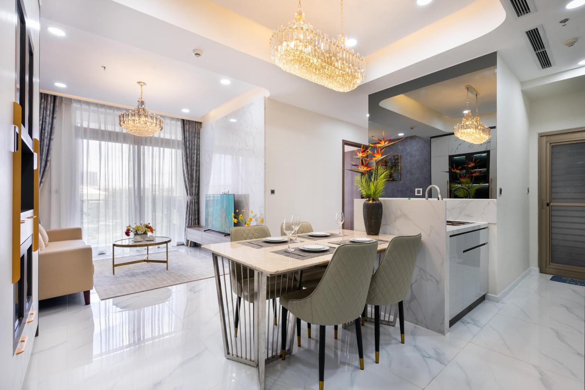مدينة هوشي منه The Peak Midtown Twobedroom With Balcony المظهر الخارجي الصورة