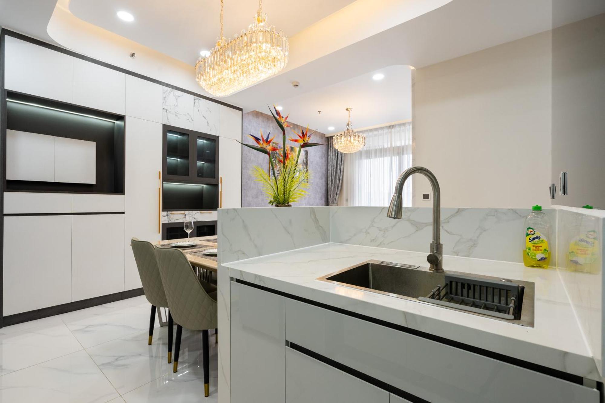 مدينة هوشي منه The Peak Midtown Twobedroom With Balcony المظهر الخارجي الصورة