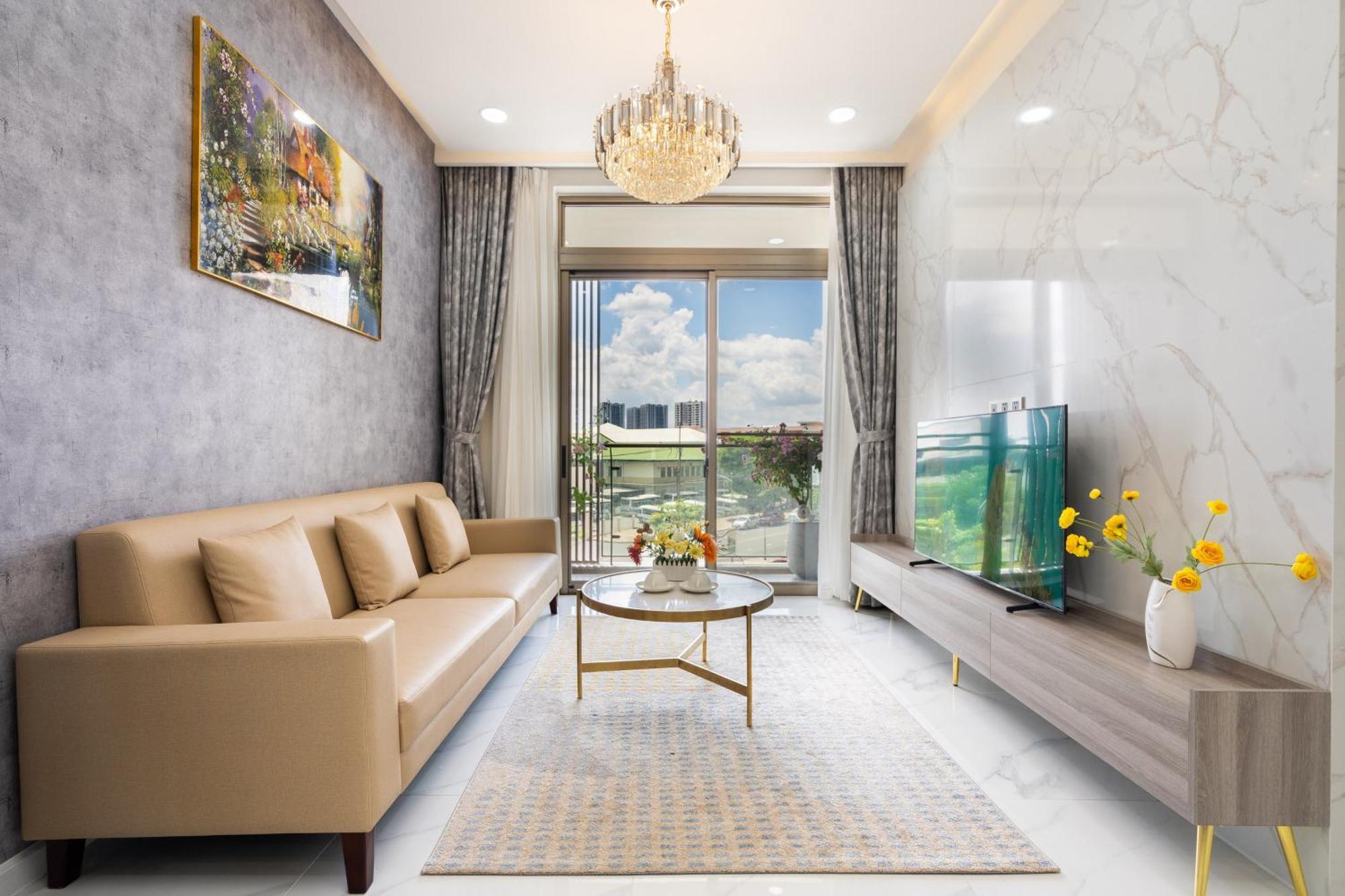 مدينة هوشي منه The Peak Midtown Twobedroom With Balcony المظهر الخارجي الصورة
