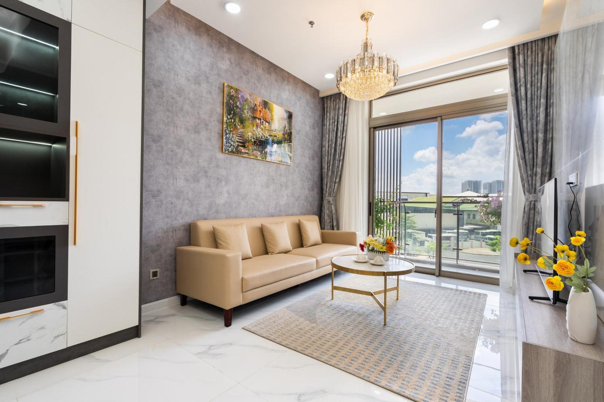 مدينة هوشي منه The Peak Midtown Twobedroom With Balcony المظهر الخارجي الصورة