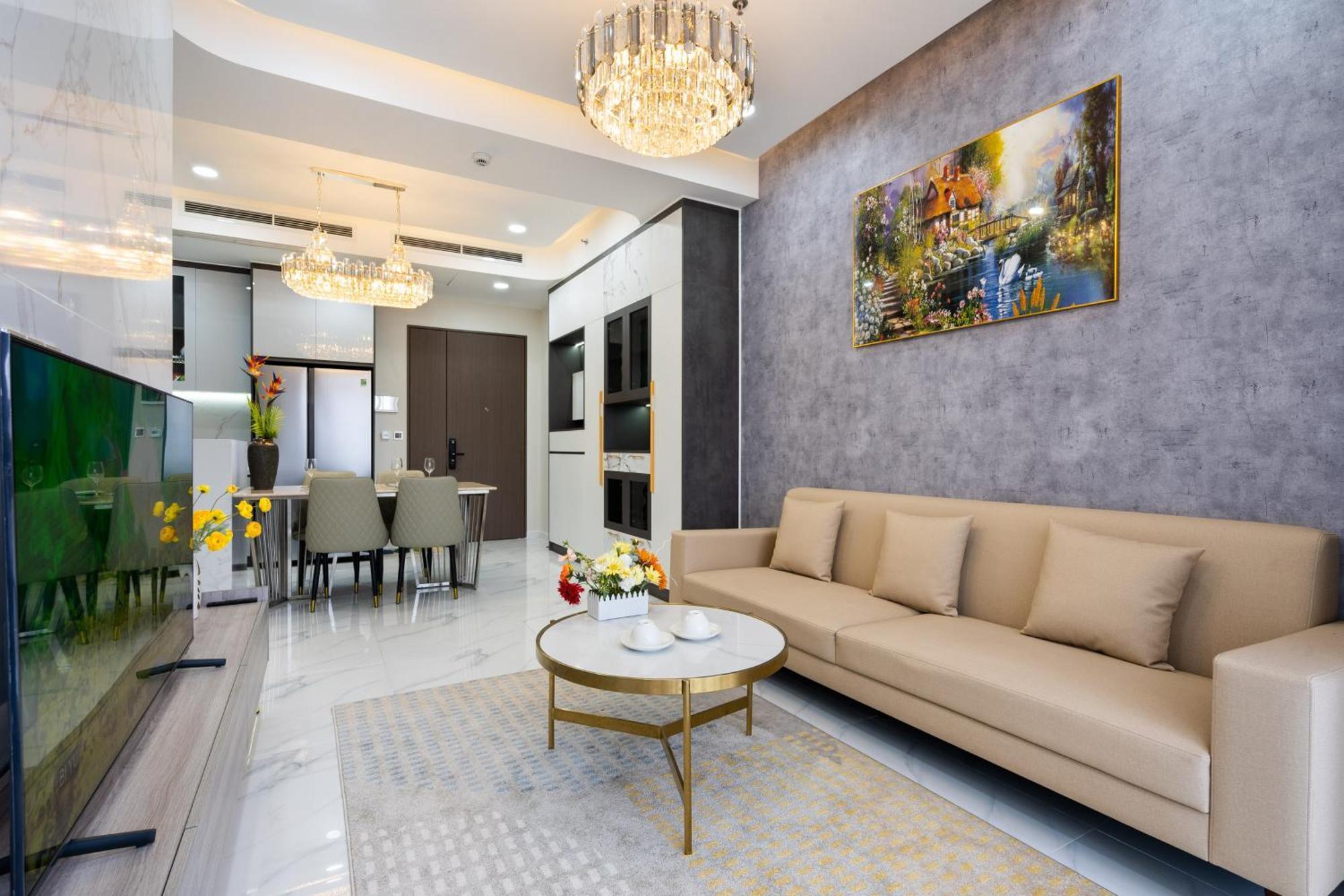 مدينة هوشي منه The Peak Midtown Twobedroom With Balcony المظهر الخارجي الصورة
