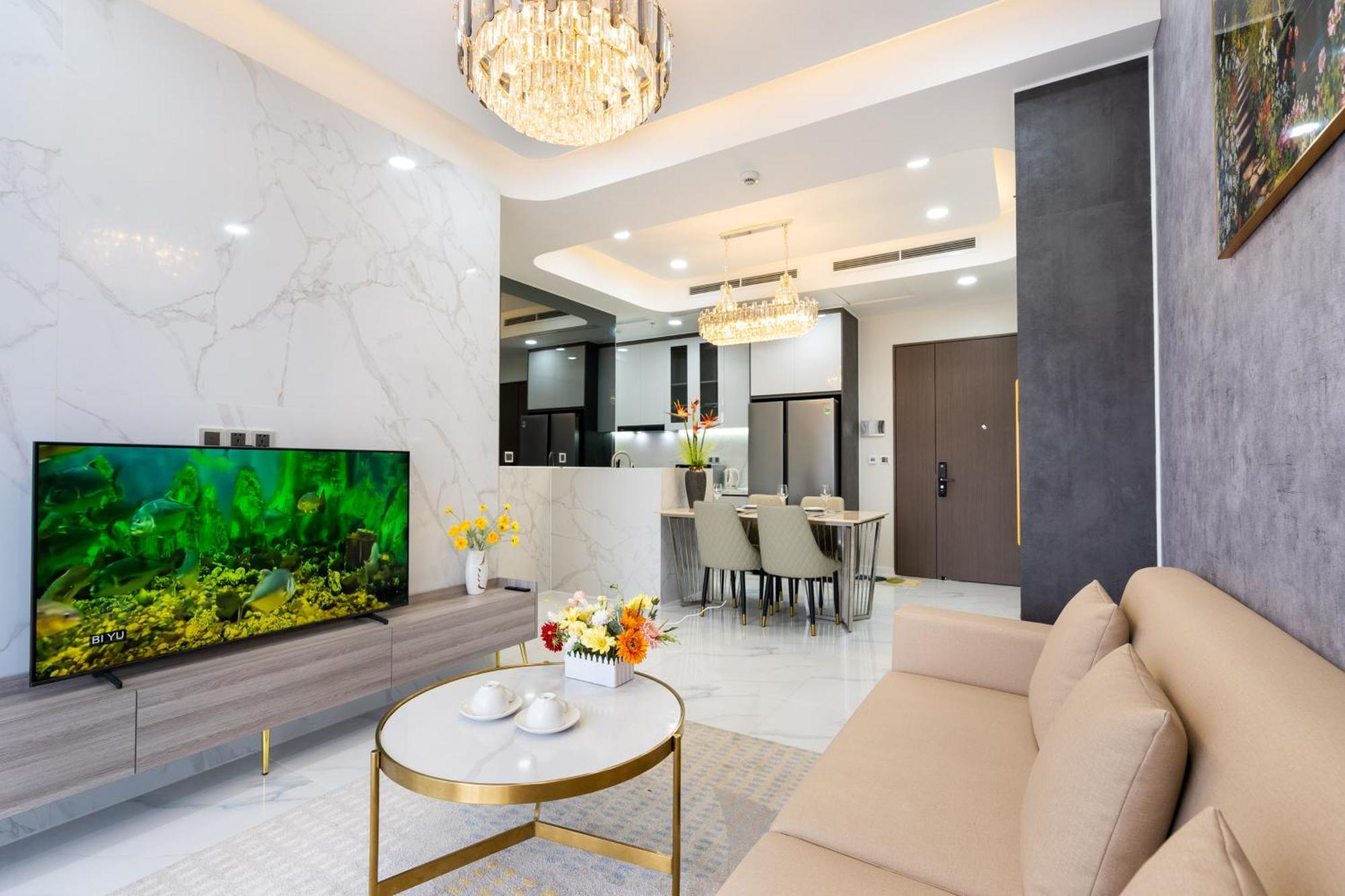 مدينة هوشي منه The Peak Midtown Twobedroom With Balcony المظهر الخارجي الصورة