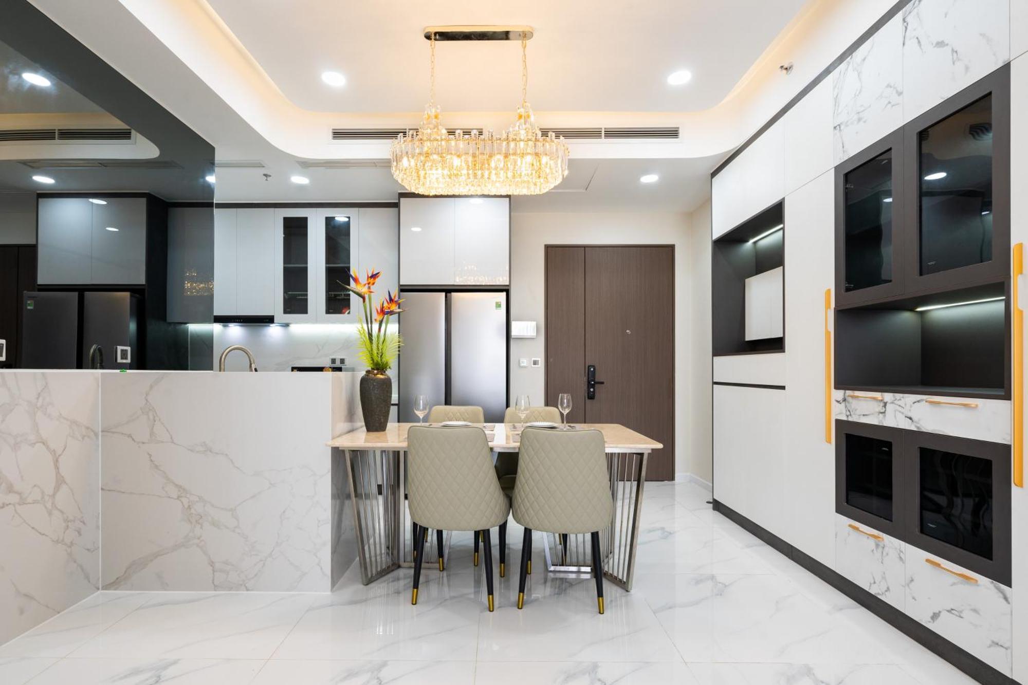 مدينة هوشي منه The Peak Midtown Twobedroom With Balcony المظهر الخارجي الصورة