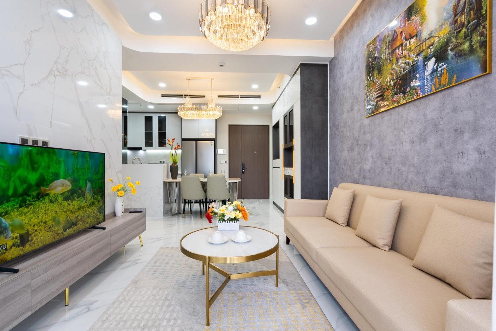 مدينة هوشي منه The Peak Midtown Twobedroom With Balcony المظهر الخارجي الصورة