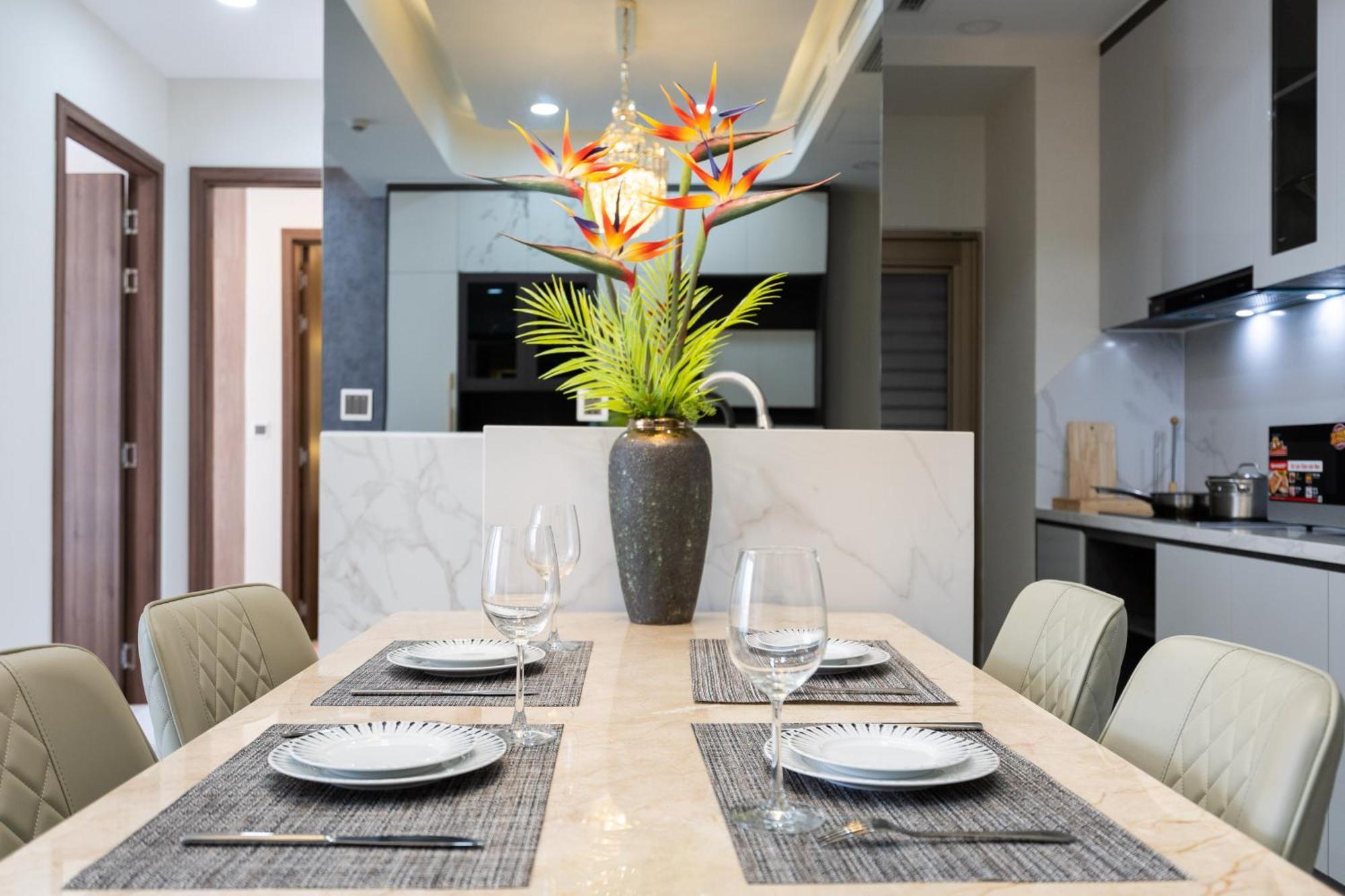 مدينة هوشي منه The Peak Midtown Twobedroom With Balcony المظهر الخارجي الصورة